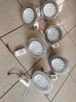 6 Lampen 15 LEDs - Einbau Spots 15 W incl.Driver 15/17 W Frankfurt am Main - Seckbach Vorschau