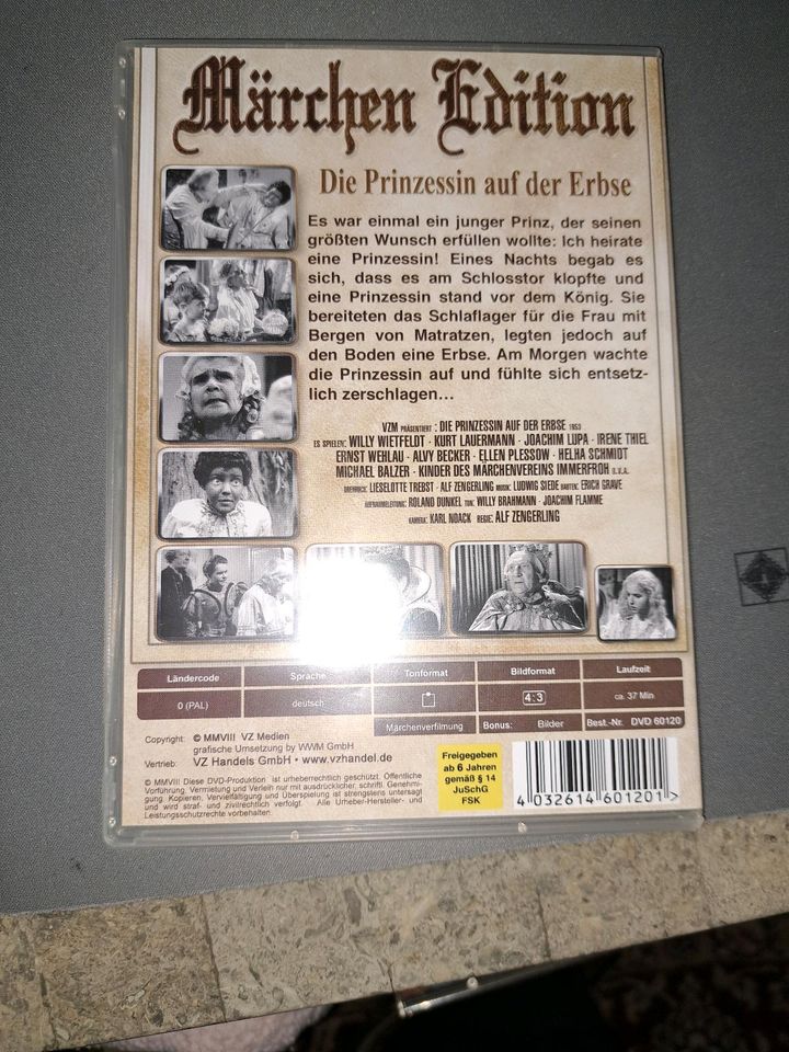 DVD Hans Christian Andersen Prinzessin auf der Erbse Märchen in Berlin