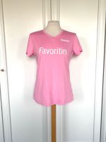 Reebok T-Shirt Gr. M 38 Rosa Weiß Favoritin Laufen Sport Joggen Niedersachsen - Apen Vorschau