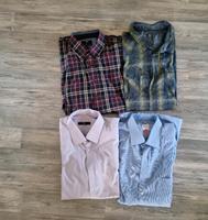 4 Langarm Hemden Herren  XXL 44 45/46 regular fit Hessen - Borken Vorschau