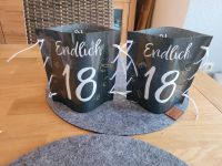 18 Geburtstag/Runder Geburtstag Dekoration Tischlichter handmade Hessen - Alheim Vorschau