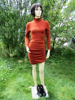 Shein Rollkregen Feinstrickkleid mit seitlich Raffung Gr.S Bayern - Gersthofen Vorschau
