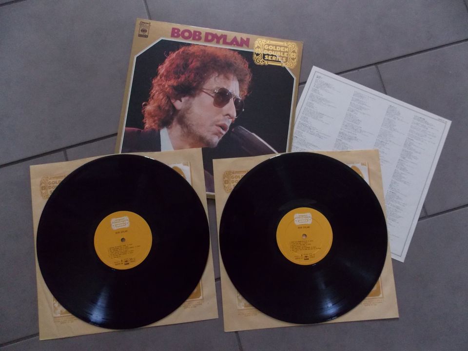Bob Dylan "Golden Series" Vinyl-Do.-LP 1974 Japan (Booklet u.OIS) in Jüchen