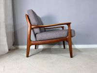 Eugen Schmidt Organic Easy Chair Armlehnsessel Vollholz neu gepolstert lila flieder 60er Jahre Designersessel Mid Century Design Vintage Wohnzimmer Berlin - Mitte Vorschau