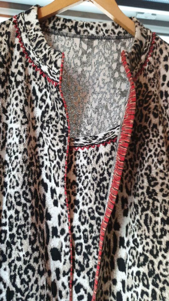 Twin Set Jäckchen Top Marc Cain 38/40 N3 Leopardenlook Leo in Neu Ulm