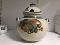 Heyde Keramik Handarbeit Töpferei - Bowle - groß mit Deckel - TOP Thüringen - Jena Vorschau