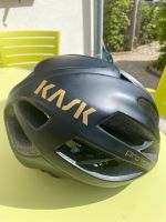 Kask Protone Fahrradhelm, Gr. M (52 - 58 cm), schwarz-matt Gold Bayern - Titting Vorschau