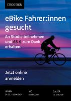 Ergsoign sucht eBike Fahrer:innen für eine neue Usability Studie Saarbrücken-Mitte - St Johann Vorschau