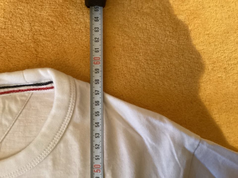 Pullover Sweater v. Tommy Hilfiger Gr.S Weiß Neon Schriftzug neuw in Osnabrück