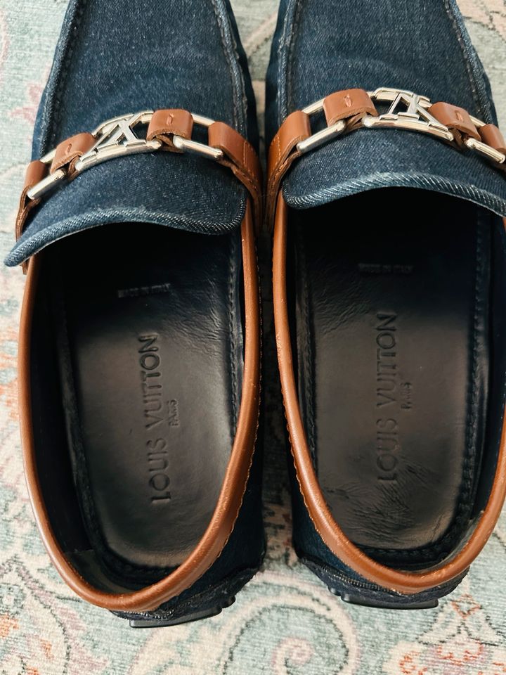 Original LOUIS VUITTON Slipper Schuhe Mokassin  Größe 43 in Passau