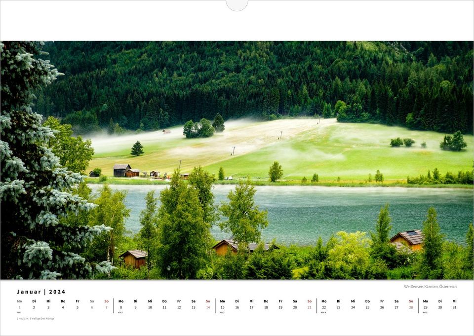 Foto-Kalender A3 Österreich 2024 eigene Fotos in Leipzig