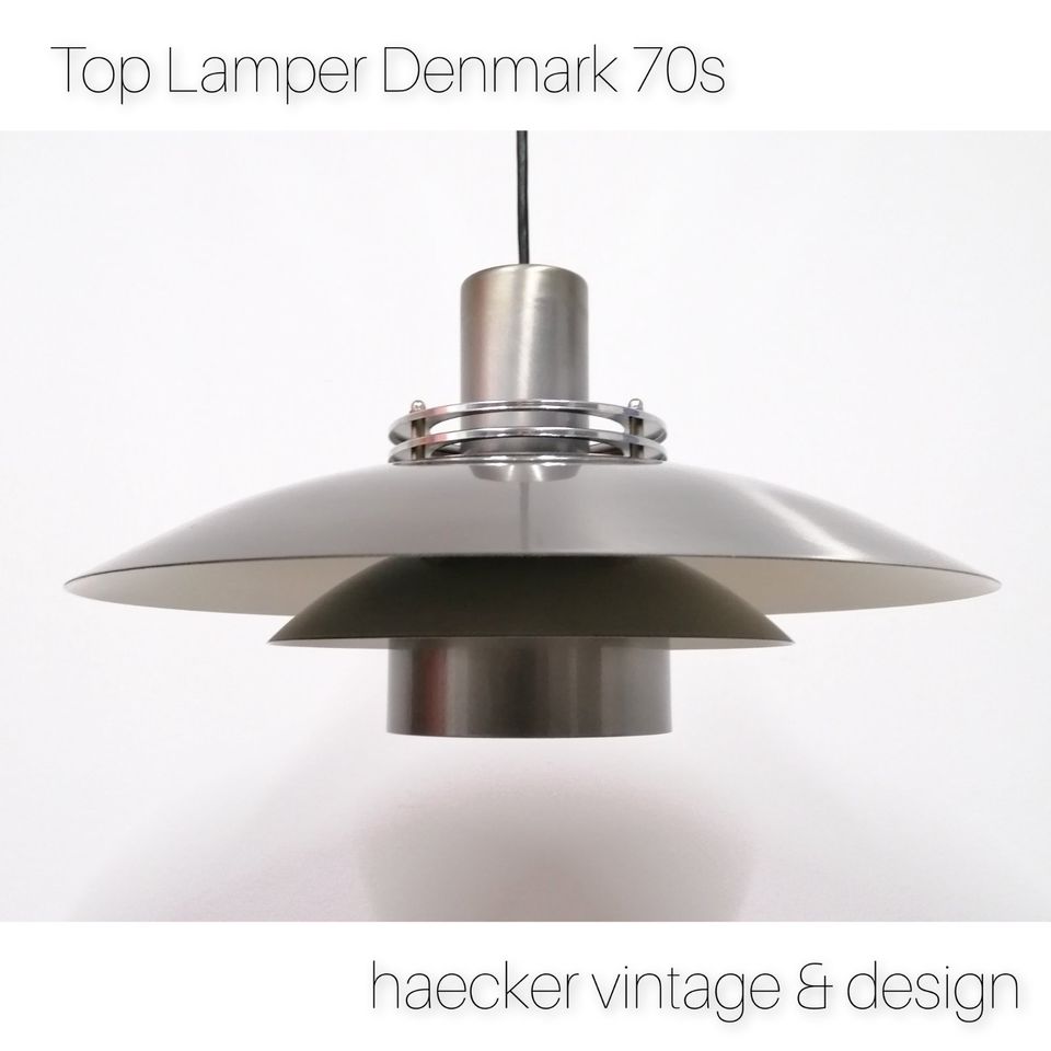 Lampe zu danish design poulsen mid-century retro vintage 70er in München