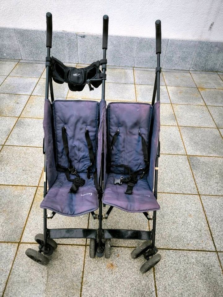 Zwillingswagen Kinderwagen Twinner Twist Duo in Groß-Zimmern