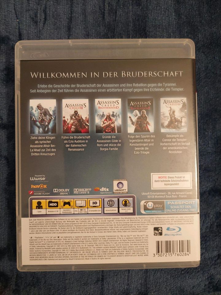 Assassin's Creed: Heritage Collection - Playstation 3 PS3 in Ottobrunn