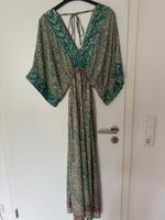 Boho Seiden Maxikleid 34-38 Pailletten Bayern - Burkardroth Vorschau