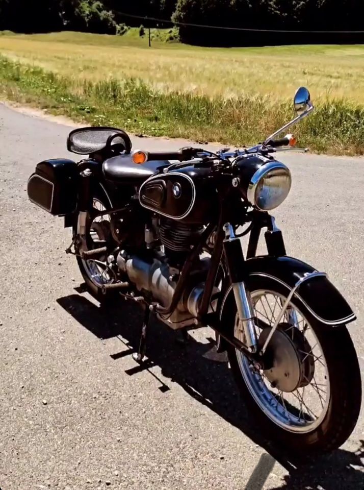 Oldtimer Motorrad BMW R26 1957 in Ebermannstadt