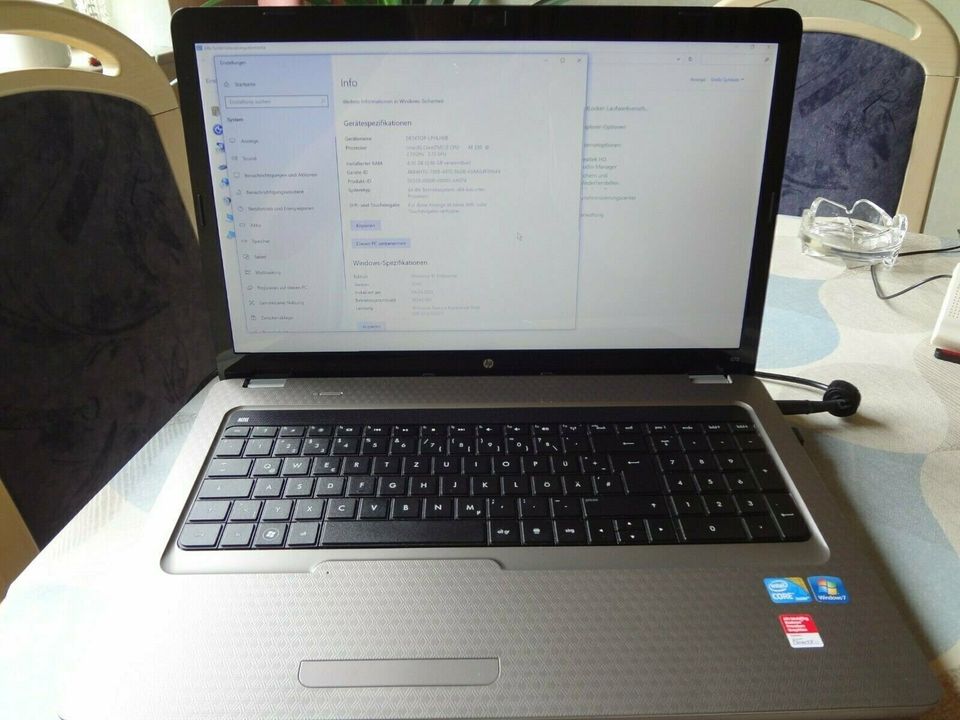 Notebook 17,3" HP G72, i3 Core 4GB RAM,500GB HDD, Akku/Tasten neu in Herne