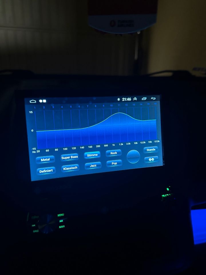 1DIN Auto Bluetooth radio display in Düren