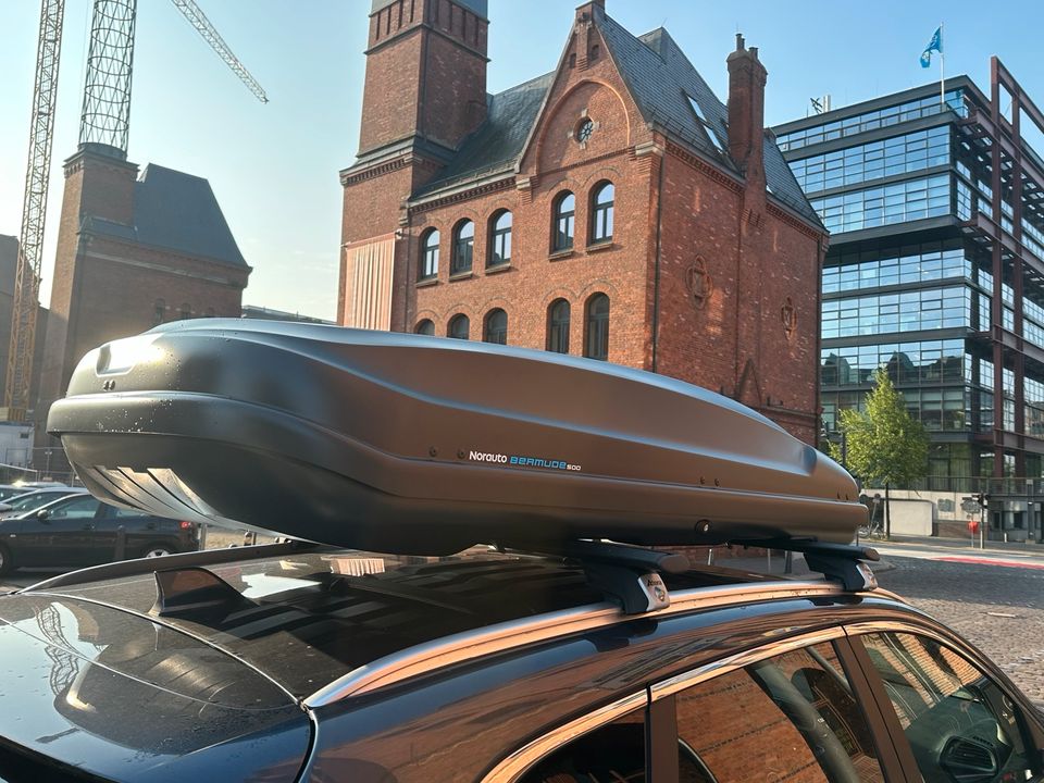 Dachbox Norauto Bermude 500 mit 524l  mieten leihen Vermietung in Wentorf