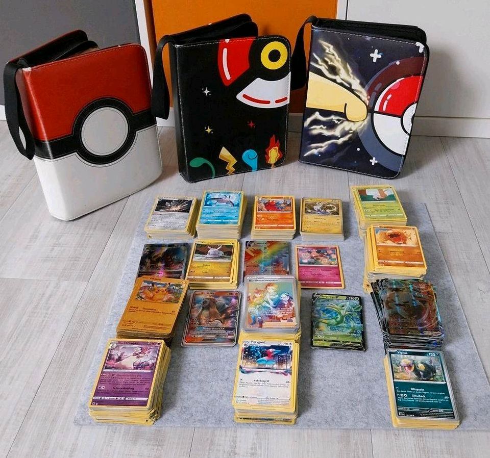 816 Pokémon Karten/Set/Konvolut in Brilon