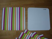 IKEA 10 Tischsets Platzsets, farbig gestreift quadratisch ca 37cm Kr. München - Gräfelfing Vorschau