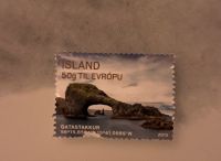Briefmarke aus Island Nordvorpommern - Landkreis - Grimmen Vorschau