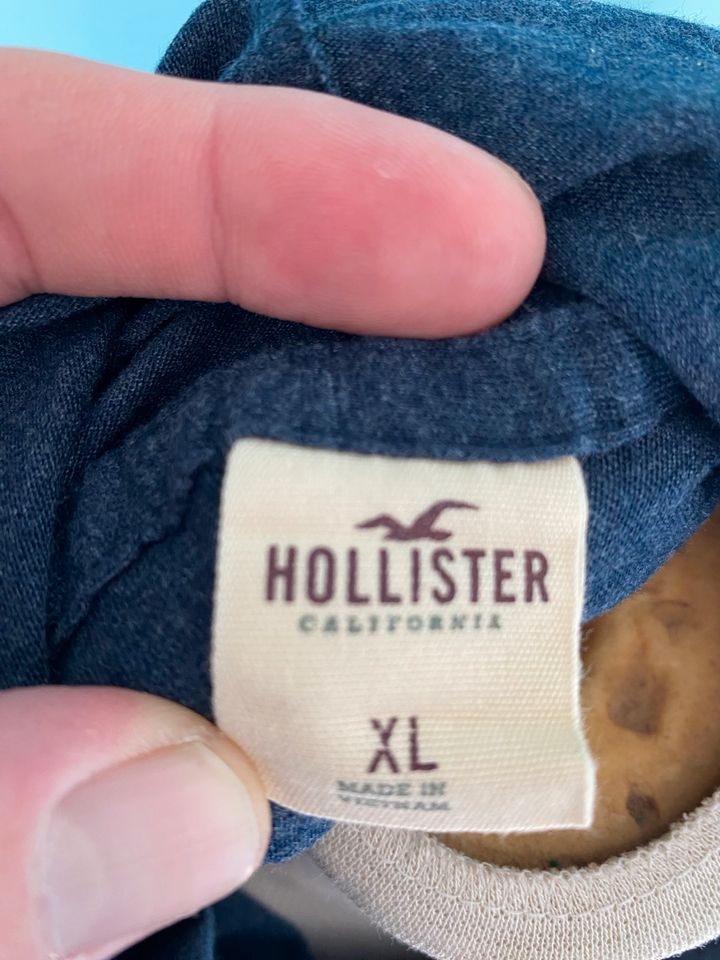 Dünner Hollister Zip Hoodie in Weingarten (Baden)