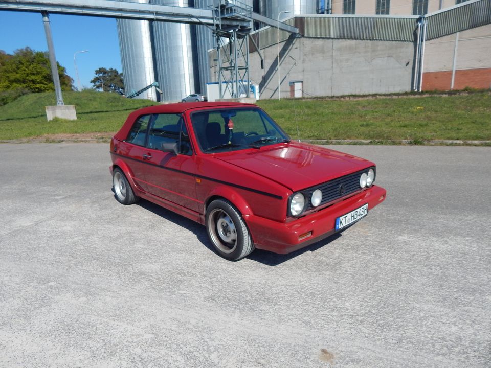 Golf 1 Cabrio 1.8 i H zulassung in Mainstockheim