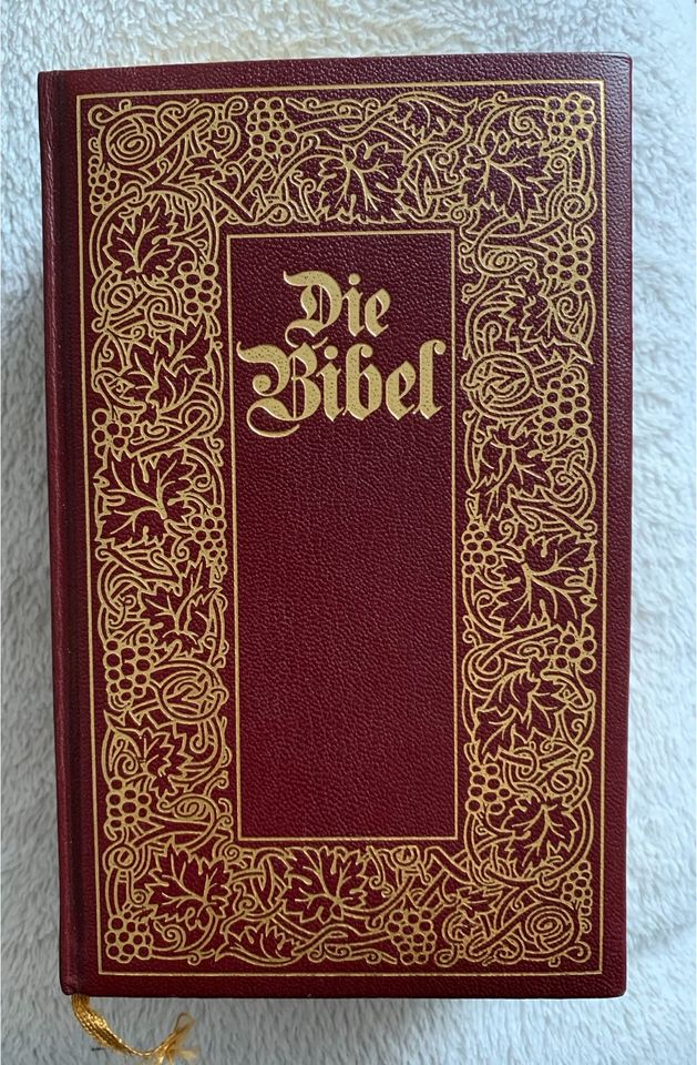 Alte Bibel Naumann & Goebel Sonderausgabe mit Chronikseiten in Lünen