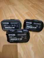 3x Ryobi Akku (vermutlich defekt) Niedersachsen - Braunschweig Vorschau