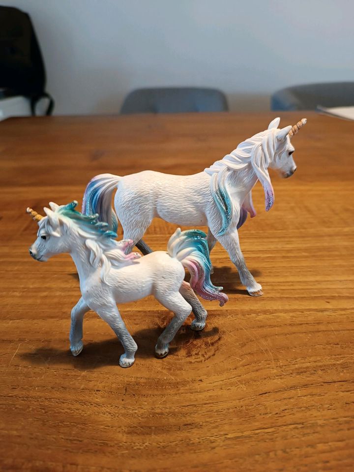 Schleich Bayala 70570 Meereseinhorn Einhorn Stute 70572 Fohlen in Hohenthurm