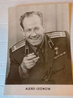 Autogramm Postkarte, russ.Kosmonaut,1965,Alexej Leonow Sachsen-Anhalt - Aken Vorschau