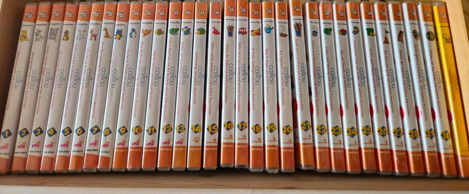 Caillou Dvds 1-30 in Buxtehude