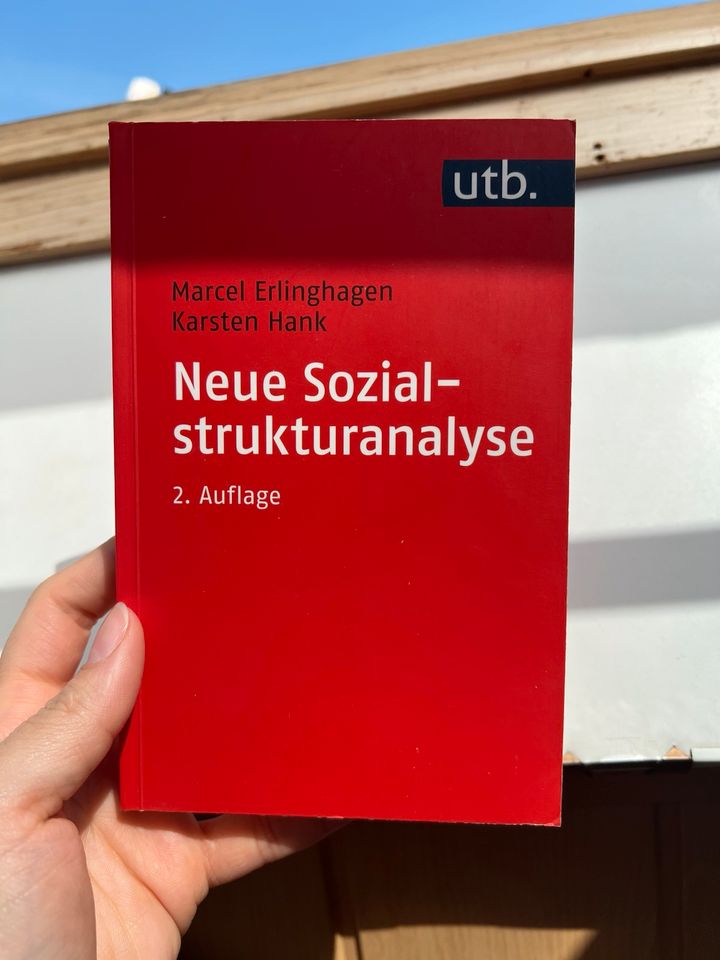 Buch: Neue Sozialstrukturanalyse, Marcel Erlinghagen in Duisburg