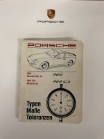 Porsche Tabellenbuch Typen Maße Toleranzen 968 CS Baden-Württemberg - Altshausen Vorschau