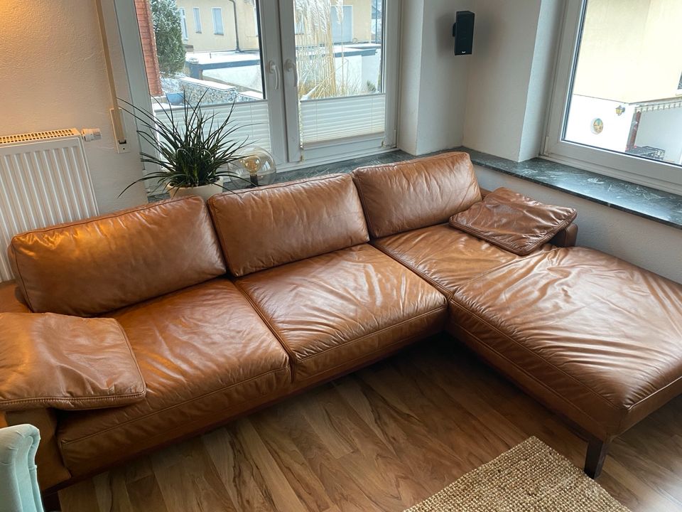 Ledersofa • Ecksofa • Leder • Couch in Finnentrop