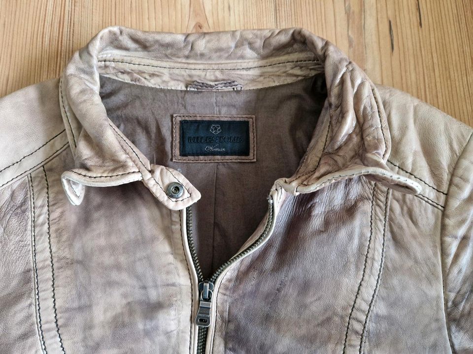 Milestone * Lederjacke * 100% Lammleder * Gr. 40 (L) in Amtzell