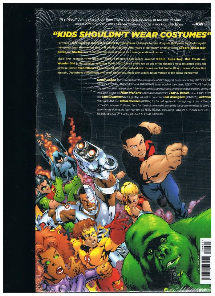 Teen Titans by Geoff Johns Omnibus (1440 Seiten, OVP) in Zwiesel