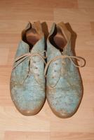 Lagenlook*Think*Halbschuhe*Selten*Braun/Hellblau*Gr. 38,5 Bayern - Fürth Vorschau