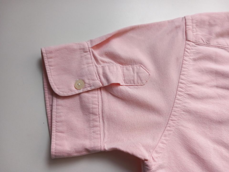 RALPH  LAUREN  Damen Hemd Bluse  Gr.8  Rosa  Kurzarm  TOP ! in Frickingen