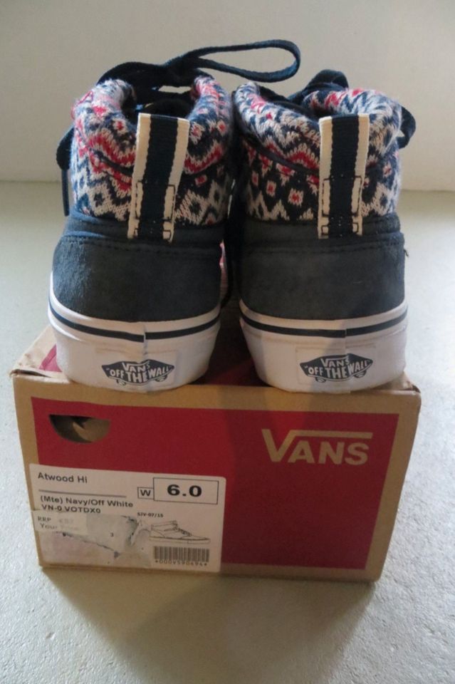 VANS Winterschuhe blau kaum getragen Größe 36 OVP in Chemnitz