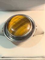 Vintage Ring mit Tigerauge Silber 925 Berlin - Spandau Vorschau