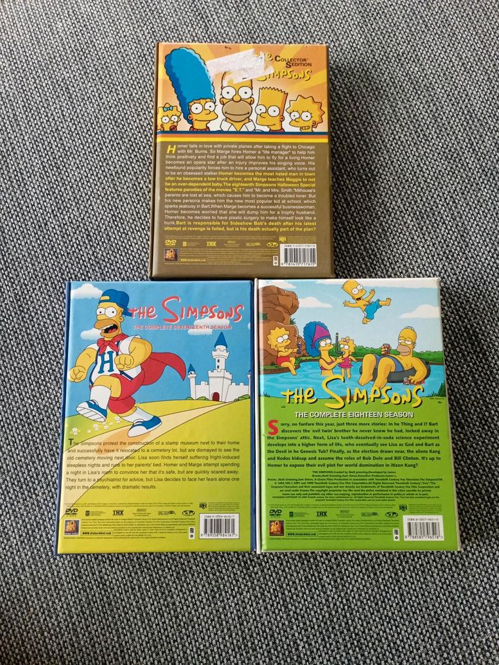 The Simpsons DVDs Collectors Edition in Igling