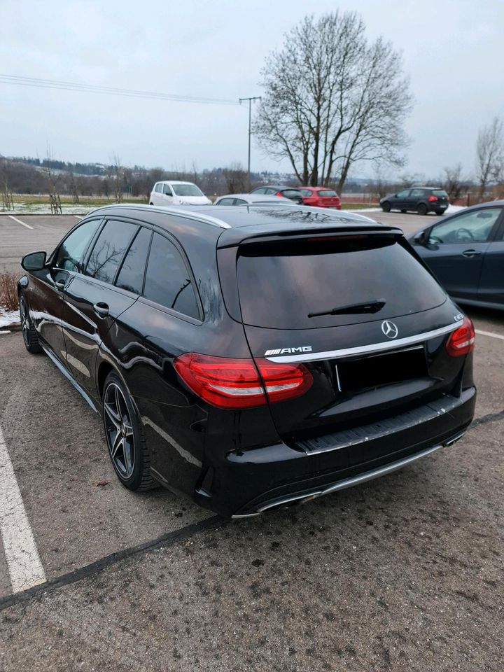 Mercedes Benz C43AMG 9 G 4matic pano burmester head up 360° in Bad Saulgau