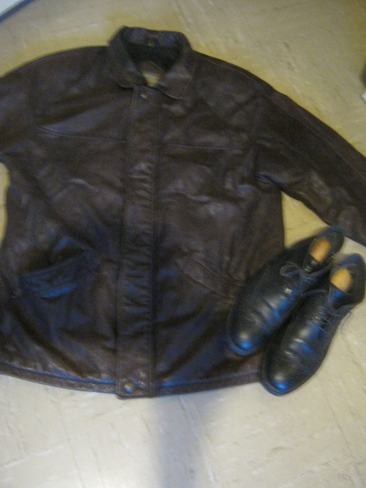 Winter Leder Jacke  Herren PAcket  Gr.L in Essen