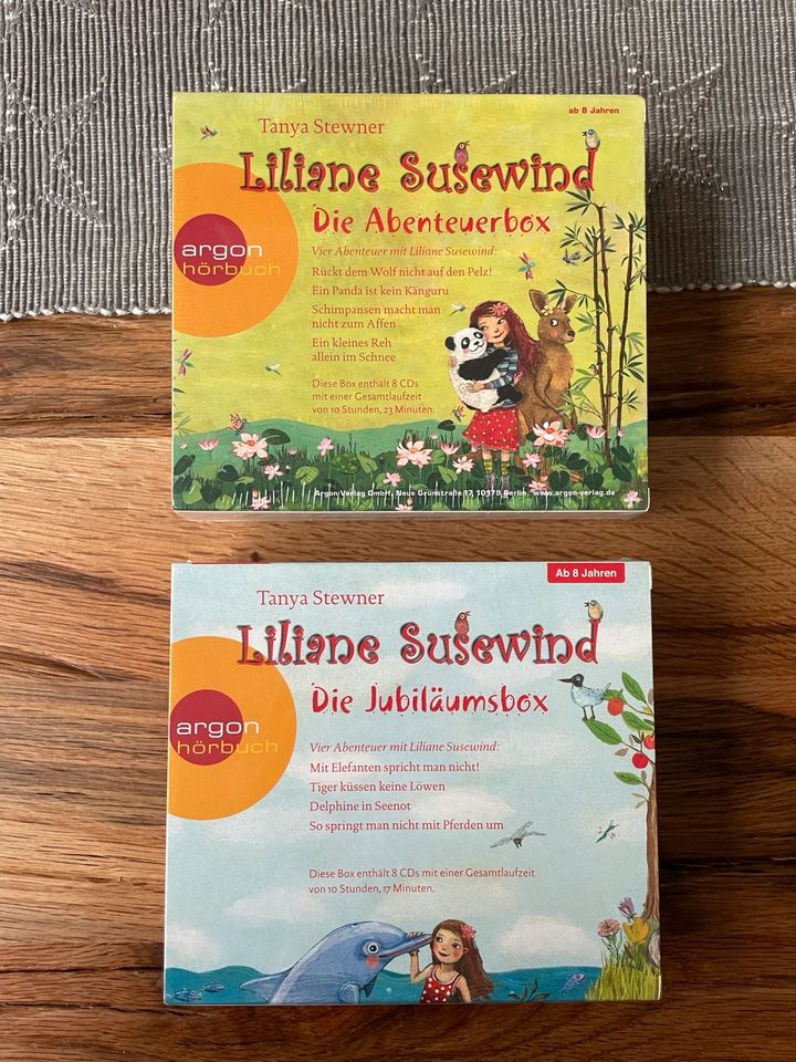 LILIANE SUSEWIND CD BOX - Abenteuerbox Jubiläumsbox neu in Wentorf