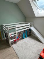 Kinderbett halbhoch mit Rutsche und Leiter, 200x90 Bochum - Bochum-Wattenscheid Vorschau