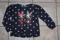 Pullover blau weiße Punkte Reh Pailletten H&M Gr.110/116 Bayern - Vohburg an der Donau Vorschau