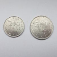 200 Mark 1923 A + 500 Mark 1923 A Weimarer Republik + Zertifikat Baden-Württemberg - Oberstenfeld Vorschau