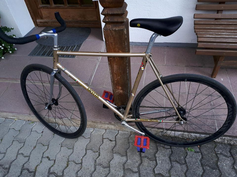 Wunderschönes Fixie, Singlespeed, Trackbike, Retro zu verkaufen in Bichl